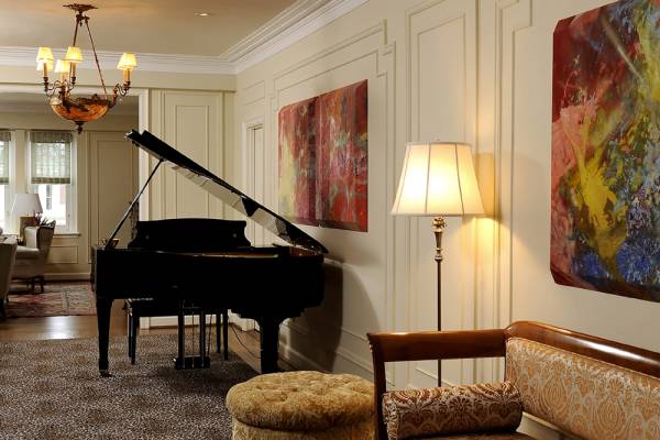 Washington DC Condo Renovation Piano Room