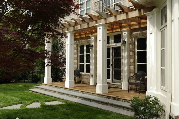 McLean VA Renovation Addition Pergola