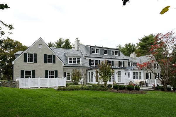 Potomac MD Renovation Rear Elevation