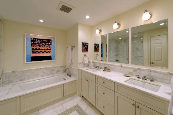 Chevy Chase MD Condominium Renovation Bathroom