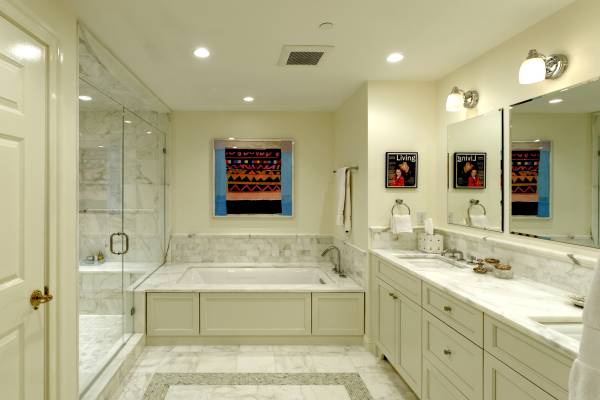 Chevy Chase MD Condominium Renovation Bathroom