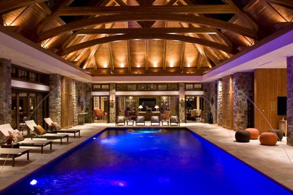 Potomac MD Indoor Pool Addition Renovation Lighting