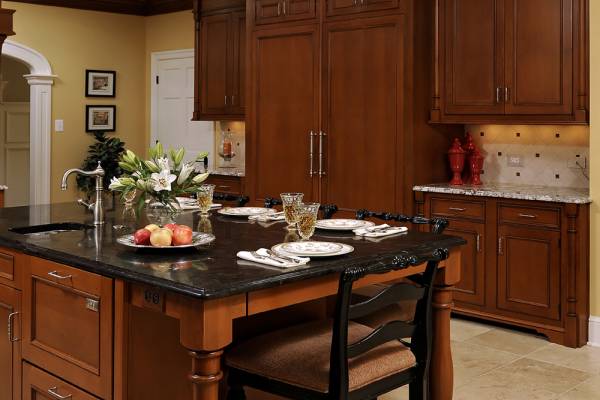 Great Falls VA Renovation Kitchen Island