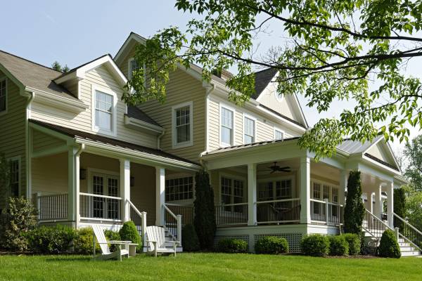 Great Falls VA Renovation Rear Elevation