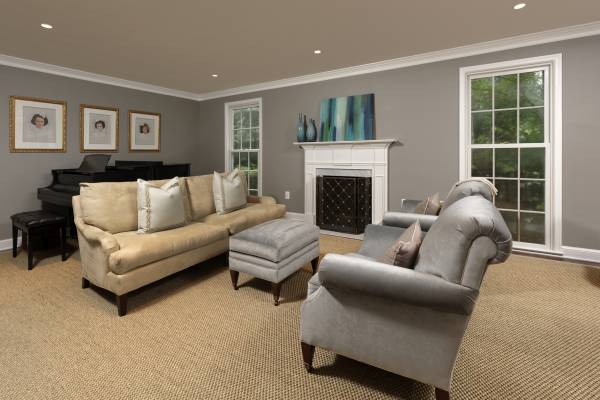 Bethesda MD Traditional Living Room