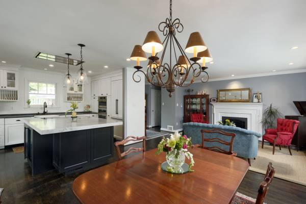 McLean VA Traditional Kitchen Sunroom