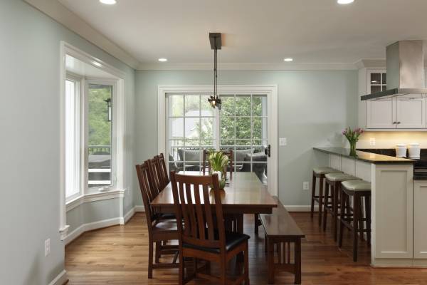 Vienna VA Indoor-Outdoor Renovation Dining Area