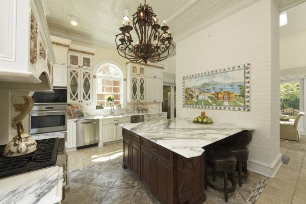 BOWA Design Build Tuscan Villa Inspired Kitchen Renovation