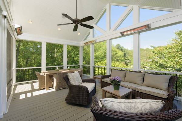 BOWA Design Build Screened In Porch and Deck in Vienna, VA