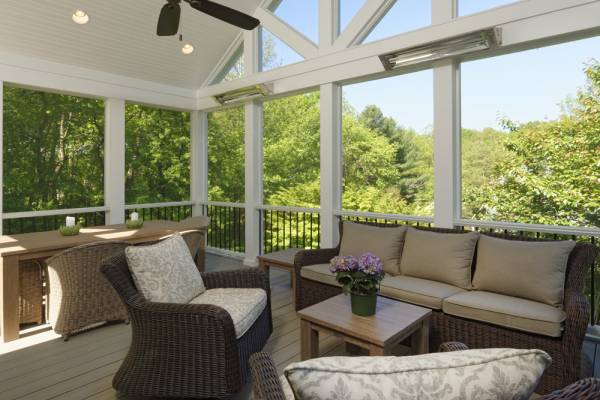 BOWA Design Build Screened In Porch and Deck in Vienna, VA