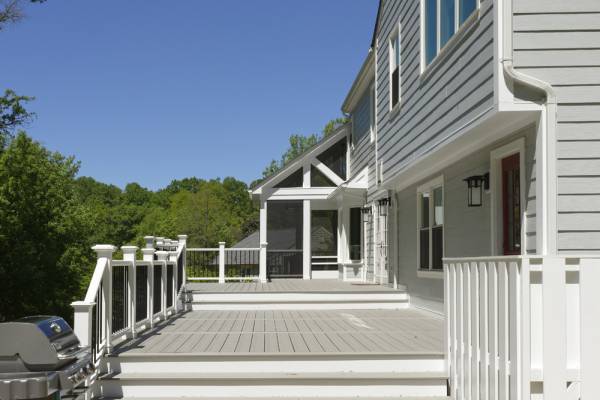 BOWA Design Build Screened In Porch and Deck in Vienna, VA