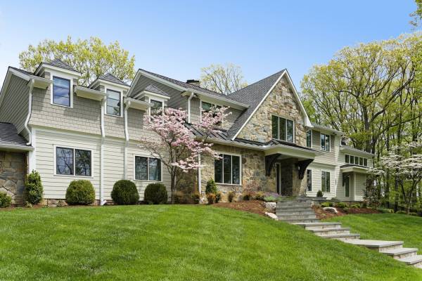 McLean, Virginia Renovation Front Elevation