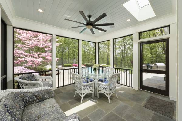 McLean, VA Screen Porch Addition Interior