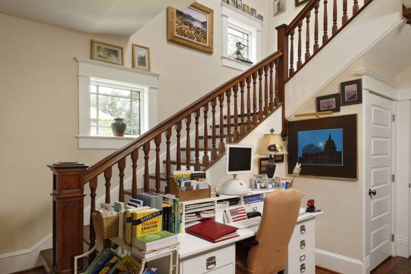 McLean VA 1910 Whole-Home Design Build Renovation Entryway