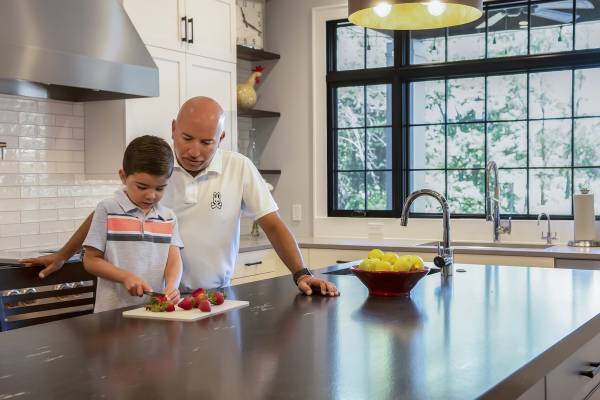 Leesburg Kitchen Renovation - Industrial Loft Kitchen Design - Client Experience 