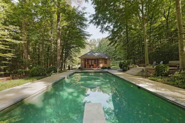 Great Falls Pool House - Pool House Design - Design Build Firm