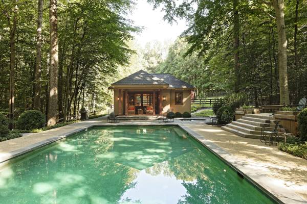 Great Falls Pool House - Pool House Design - Design Build Firm