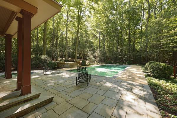 Great Falls Pool Design - Pool House Addition - Backyard Design