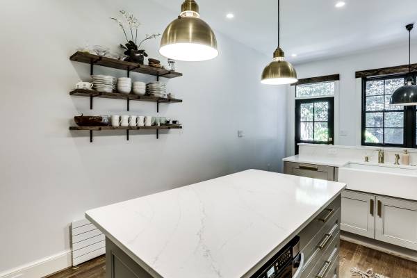 DC Rowhome Remodel - Georgetown Rowhouse Renovation - Rowhome Kitchen Design