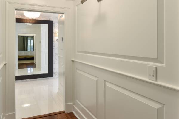 Modern Clean Bathroom Design - Master Bathroom Remodel McLean VA