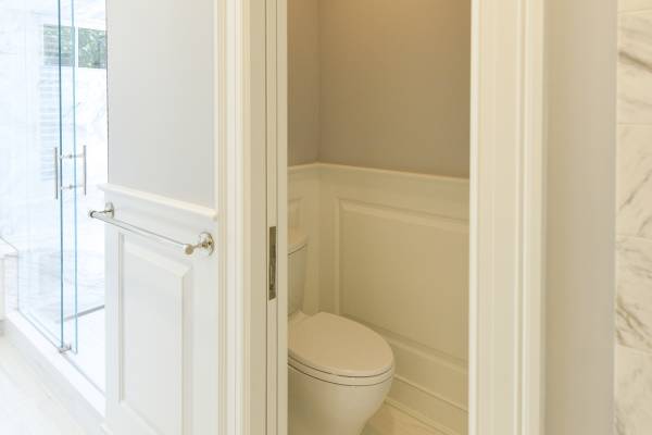 Modern Marble Bathroom - High End Master Bathroom Renovation 