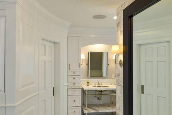 Modern Marble Bathroom - High End Master Bathroom Renovation 