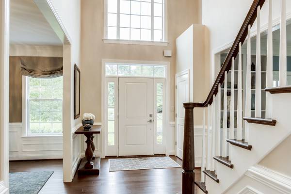 Entryway Renovation - Staircase Design - Herndon VA