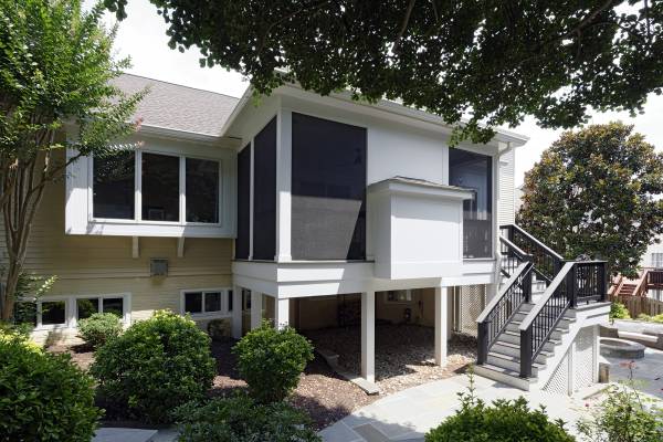 Phased Design Build Renovation of Kitchen and Outdoors in Reston, Virginia 