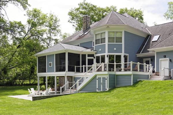 Screened Porch Addition, Pickleball Court and Kitchen Renovation in McLean, VA