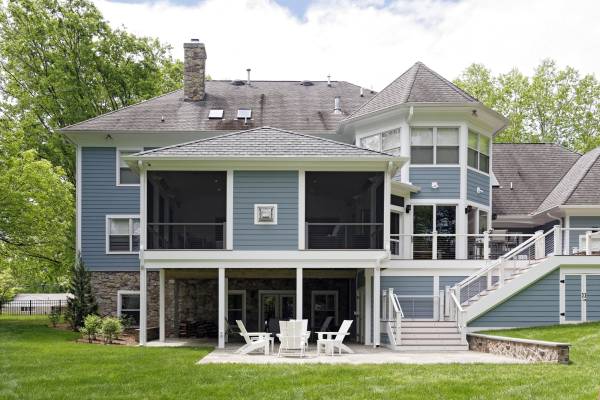 Screened Porch Addition, Pickleball Court and Kitchen Renovation in McLean, VA