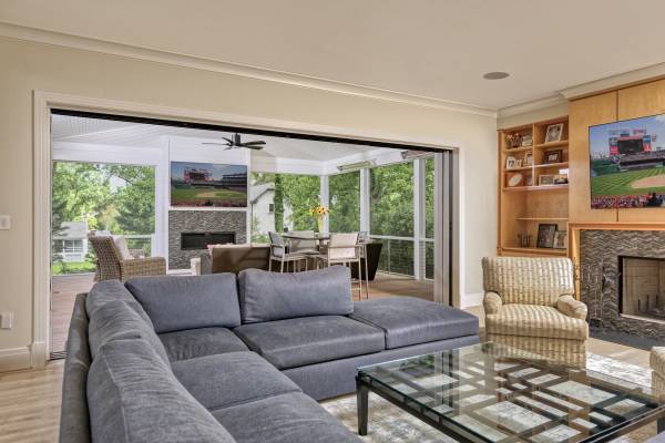 Screened Porch Addition, Pickleball Court and Kitchen Renovation in McLean, VA