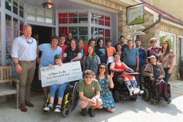 BOWA In the Community - Donation to A Place to Be in Middleburg