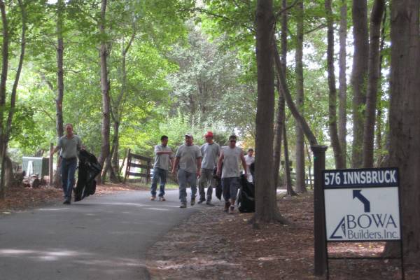 BOWA In the Community - Great Falls Cleanup