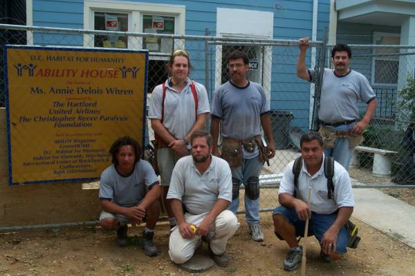 BOWA In the Community - Habitat for Humanity 2002