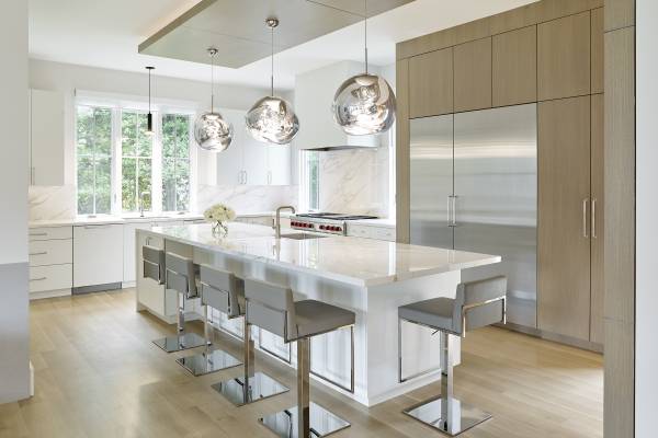 Contemporary Kitchen Renovation in McLean - Luxury Design Build BOWA