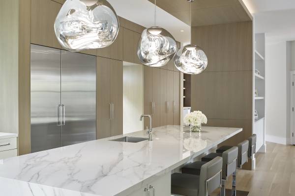 Contemporary Kitchen Renovation in McLean - Luxury Design Build BOWA