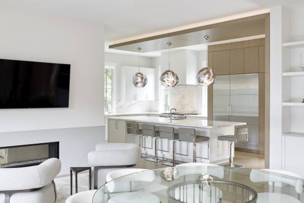 Contemporary Kitchen Renovation in McLean - Luxury Design Build BOWA