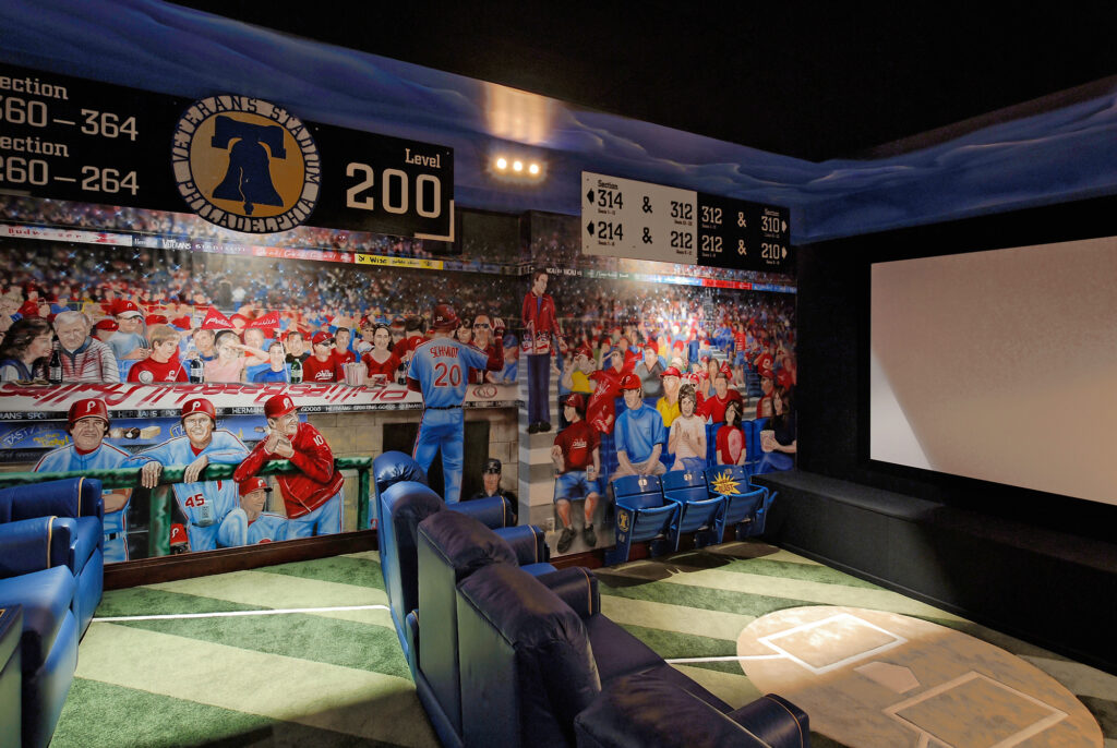 Potomac MD Renovation Home Theater | Kids' Spaces & Specialty Rooms