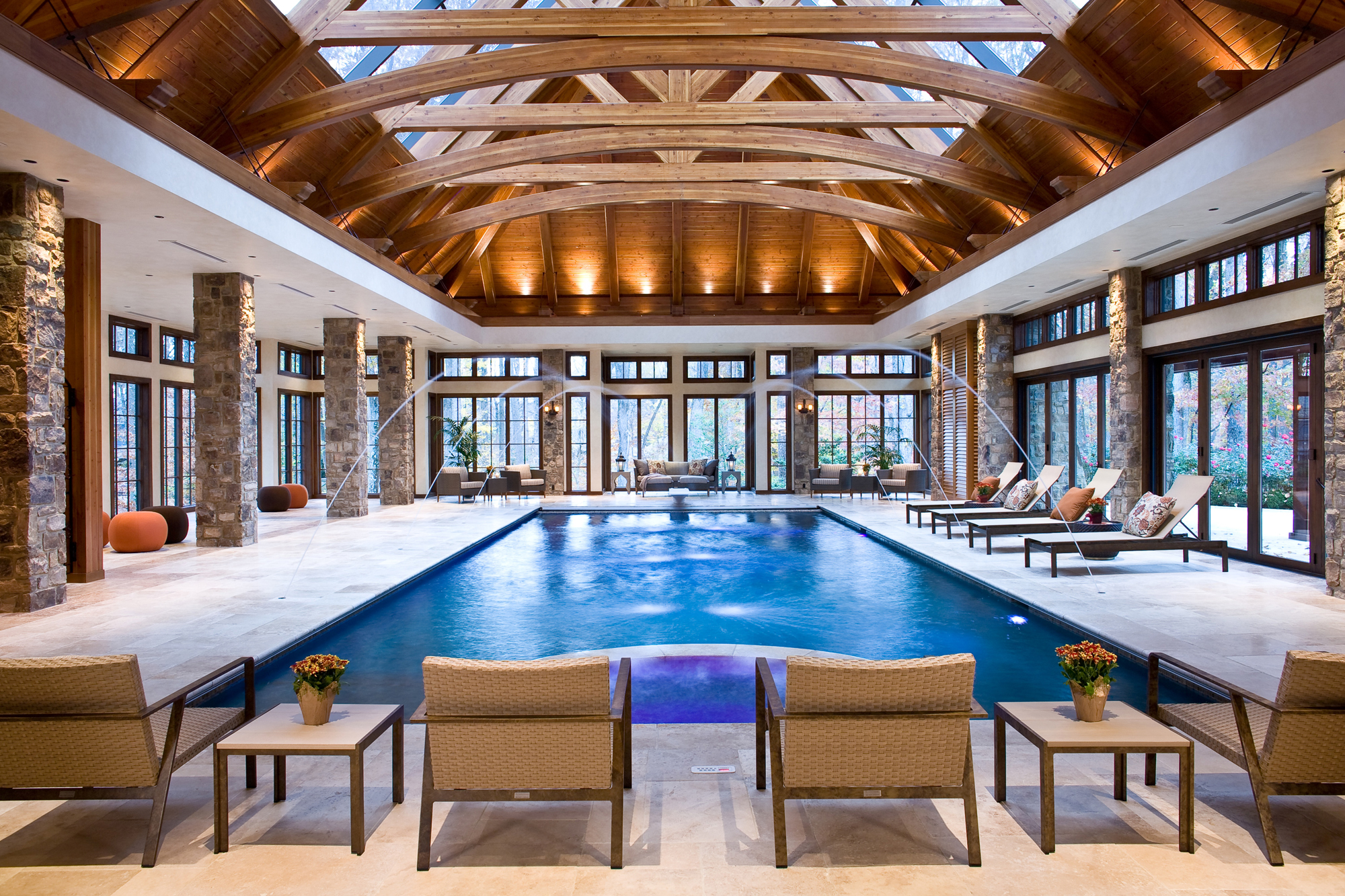 Indoor Pool and Great Room Addition in Potomac, MD | BOWA
