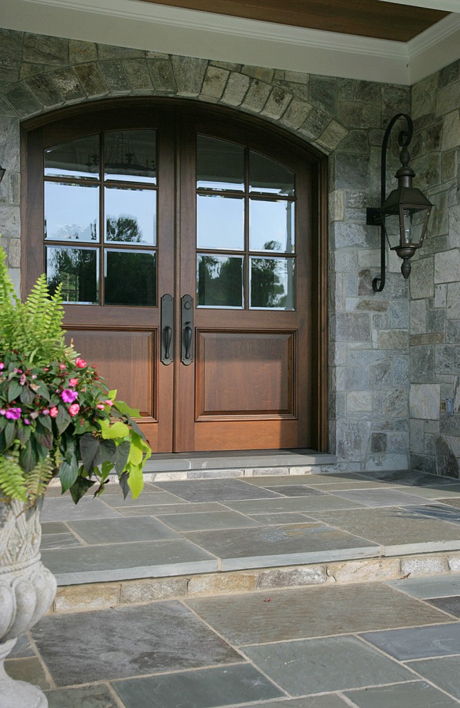 Great Falls VA Traditional Front Door Entryway