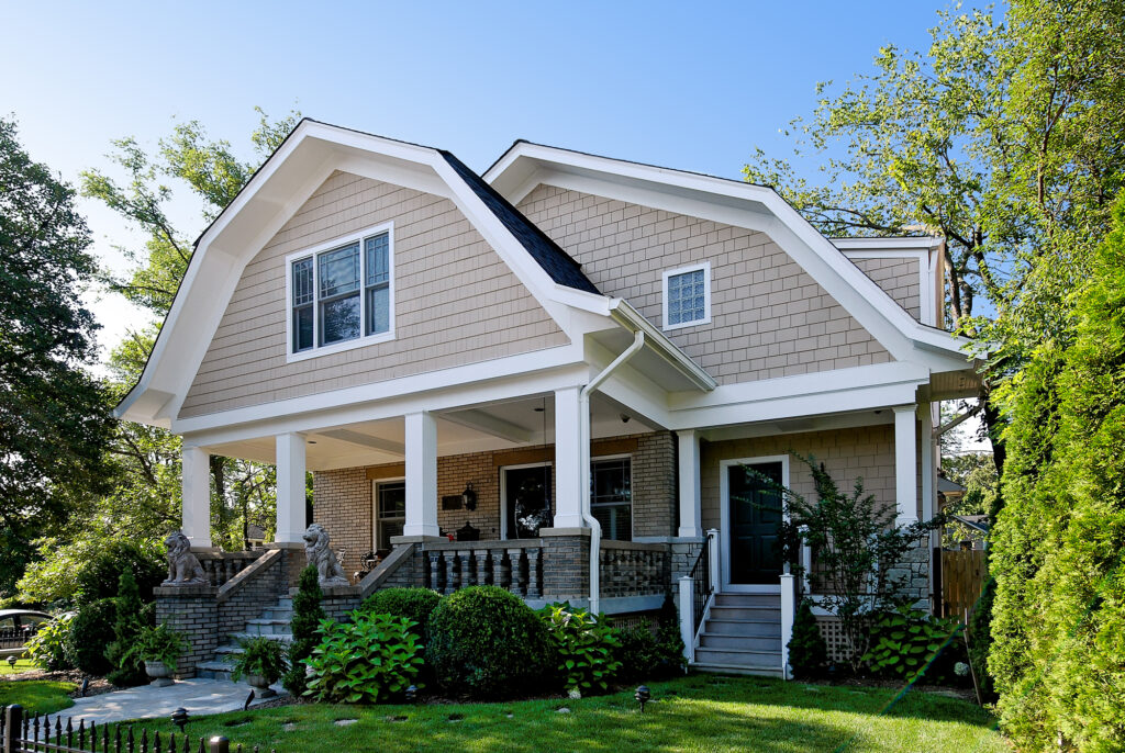 Arlington VA Renovation Front Elevation | Classic / Traditional