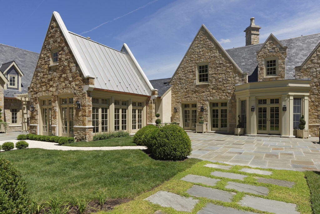 Great Falls VA Traditional Exterior Elevation | Landscapes / Hardscapes