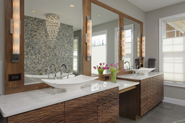 Master suite renovation in Great Falls, VA
