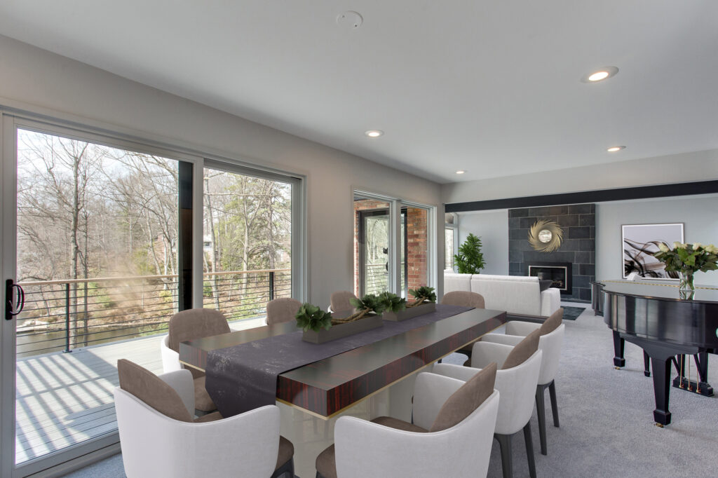 Dining room renovation in Falls Church, VA | Contemporary / Modern