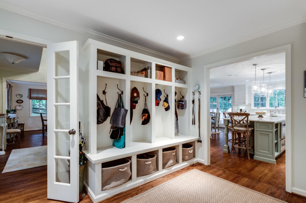 Virginia Whole House Renovation - Kitchen Design - Mudroom Design | Family Foyers