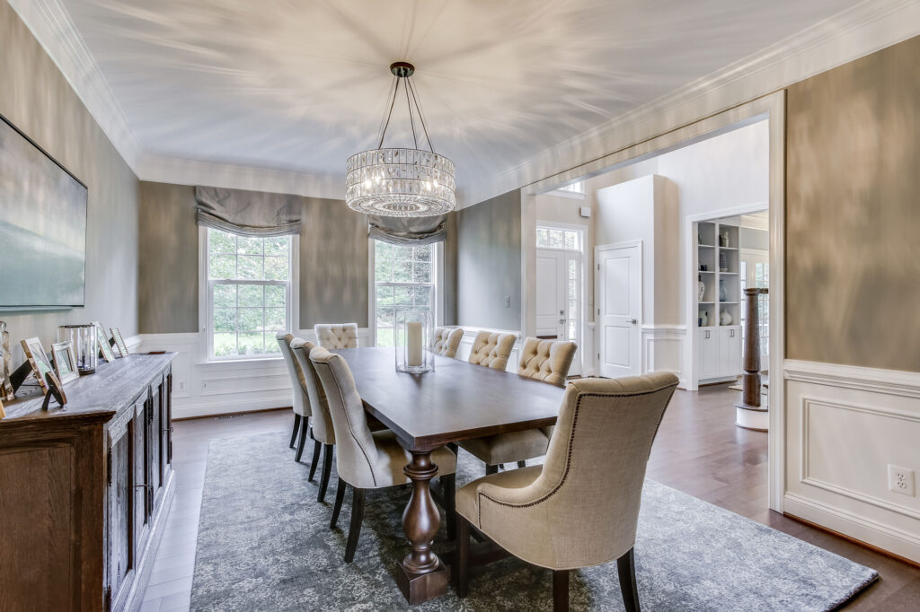 Herndon Living Room Renovation - Dining Room Renovation | Classic / Traditional