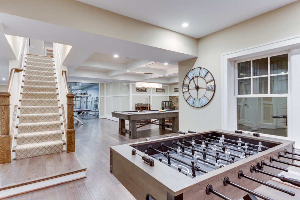 Basement Renovation McLean Virginia | Kids' Spaces & Specialty Rooms