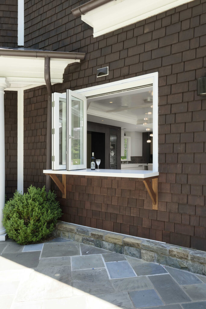 Exterior Window Pass Through | Contemporary / Modern