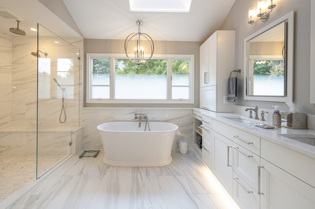 BOWA Design Build Kitchen and Owner's Bath Renovation in Great Falls, VA