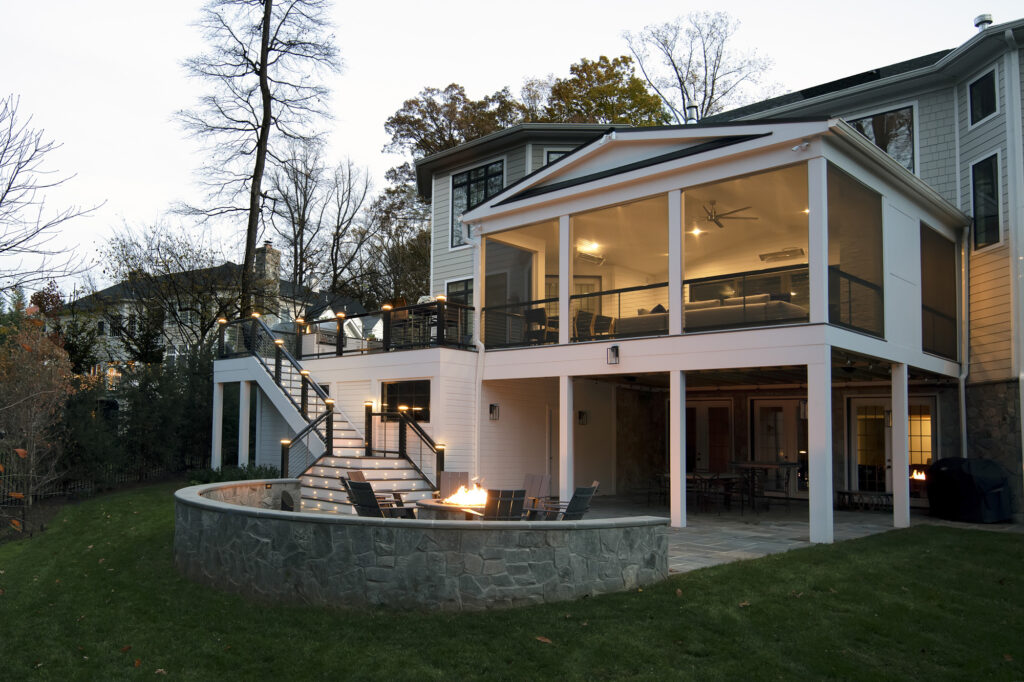 Outdoor Living Renovation in Potomac, MD | Contemporary / Modern